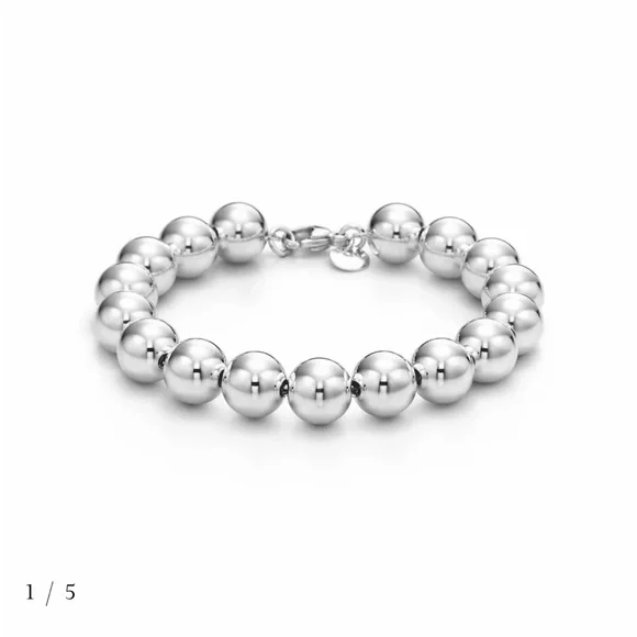 Tiffany & Co. Tiffany HardWearBall Bracelet in Silver, 10 mm